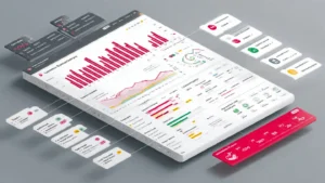 Competitor keyword analysis dashboard highlighting commercially relevant gaps and credibility filters for CRO services